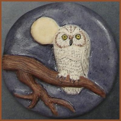 Owl Cab - Underglazes