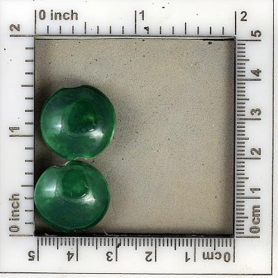 Green --2 beads