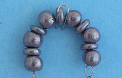 Lustre Bead Set - 11 hand formed beads