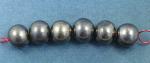 Sierra Gold Glazed Bead Set - 6  (10mm) 