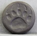 Large Bear Paw Button - Back Stoneare