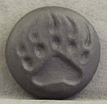 Sm Bear Paw Button - Back Stoneare - 2