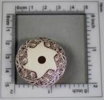 Hohokam design pot bead