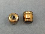 Cord End Caps 1 pair-- Halo Gold