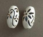 Filigree Focal Bead with mother of pearl