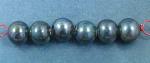 Palladium Glazed Bead Set - 6  (10mm) 