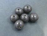Black - 6  14mm beads