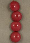 Red -- 4 beads