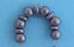 Lustre Bead Set - 11 hand formed beads