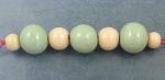 Green & Tan  bead set