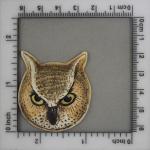 Sculpted Owl -- Underglazes