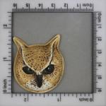 Sculpted Owl -- Underglazes-glass eyes