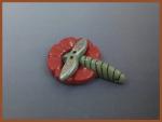 Dragonfly Toggle - Green with MOP
