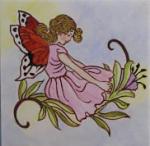 Fairy on Flower Plaque