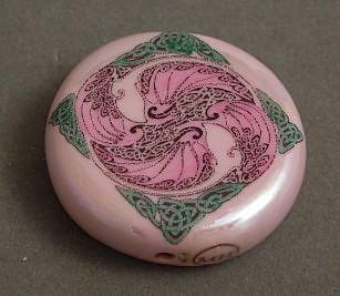 Celtic design Focal Bead