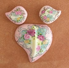 Roses & Lustre Heart Set