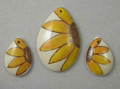 Sunflower Pendant set