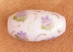 Violets Focal Bead