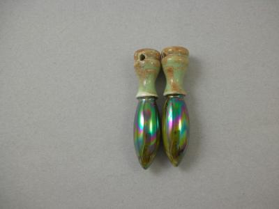 Spike beads -- set of 2