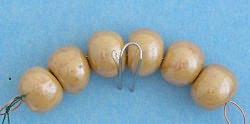 Lustre Bead Set - 6 hand formed 12mm