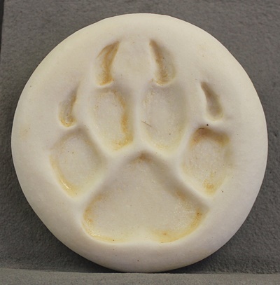 Large Wolf Paw Cab- Ivory