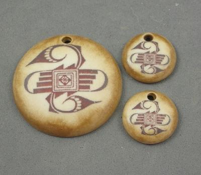 Native Design Pendant Set -- matte finish