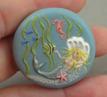 Mermaid Focal Bead 